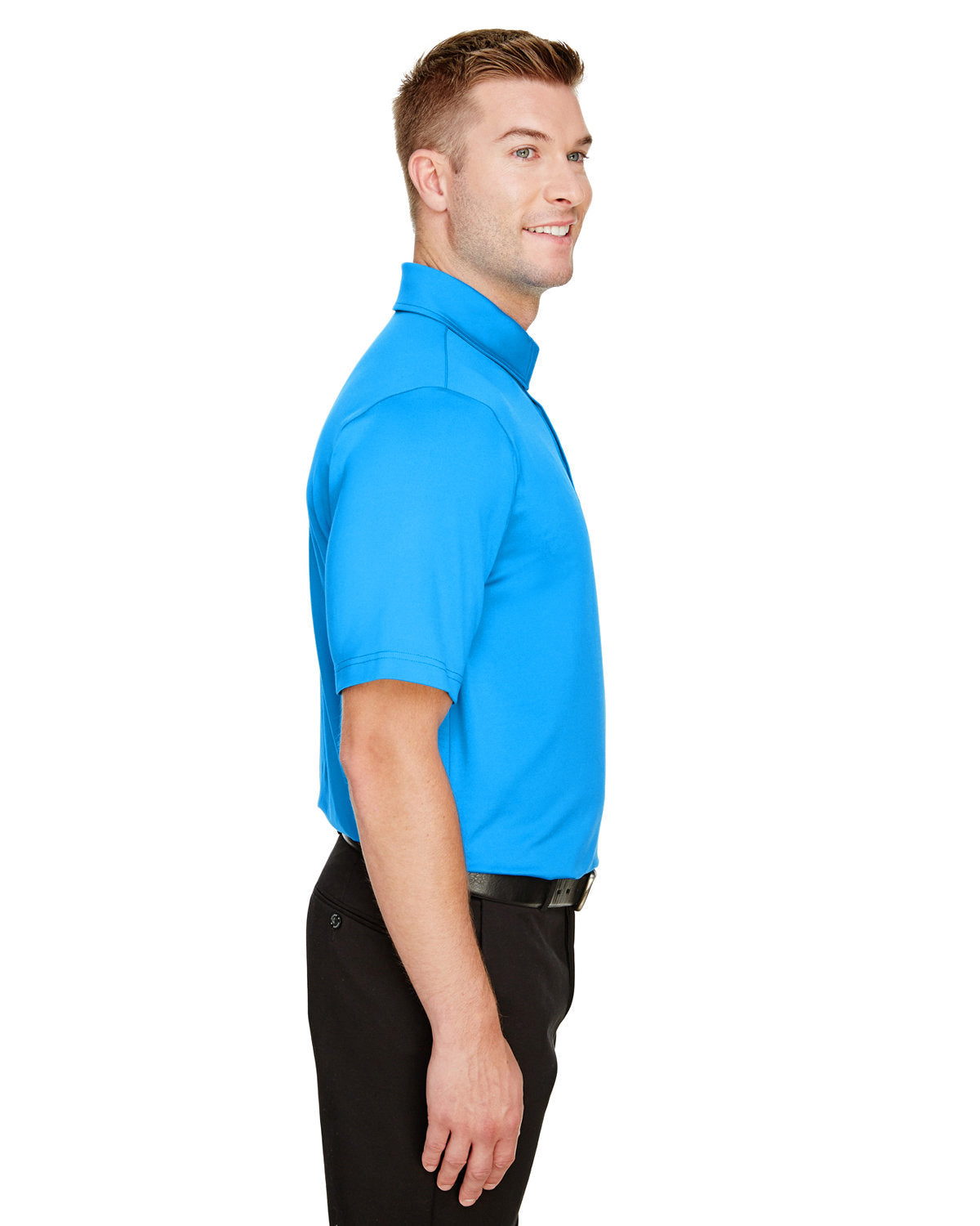 no-logo Devon & Jones CrownLux Performance Range Flex Polo-Men's Polos-Devon&Jones-Thread Logic