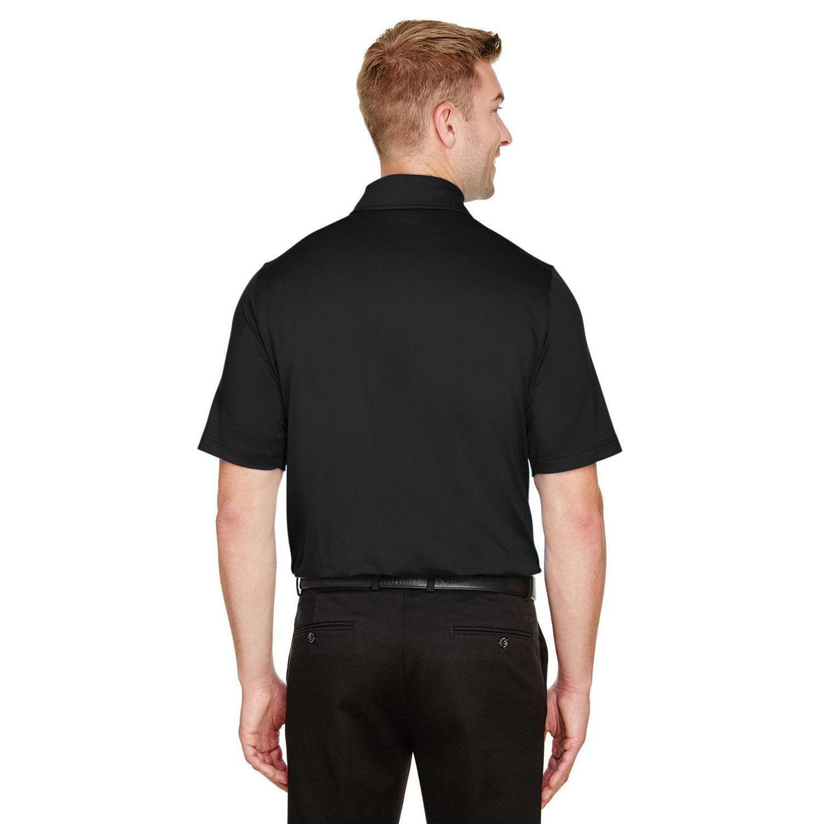 no-logo Devon & Jones CrownLux Performance Range Flex Polo-Men's Polos-Devon&Jones-Thread Logic