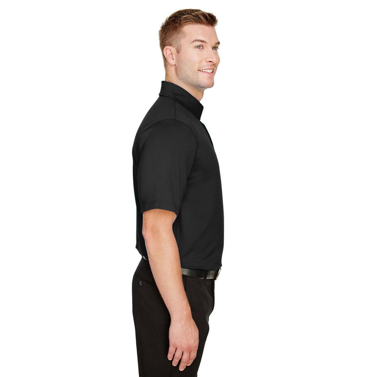 no-logo Devon & Jones CrownLux Performance Range Flex Polo-Men's Polos-Devon&Jones-Thread Logic