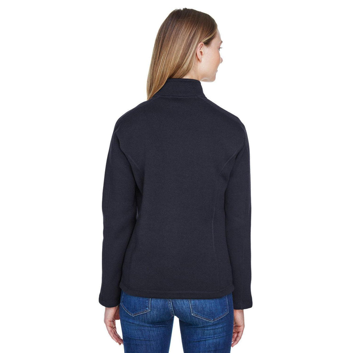 no-logo Devon & Jones Ladies Bristol Full-Zip Sweater Fleece Jacket-Ladies Jackets-Devon&Jones-Thread Logic