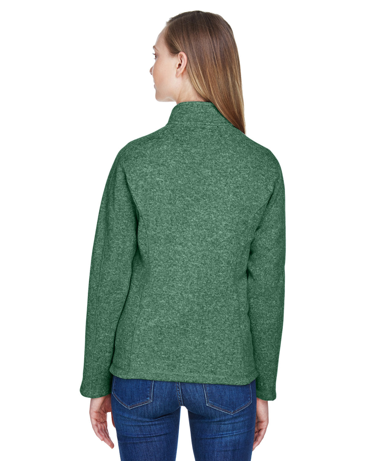 no-logo Devon & Jones Ladies Bristol Full-Zip Sweater Fleece Jacket-Ladies Jackets-Devon&Jones-Thread Logic
