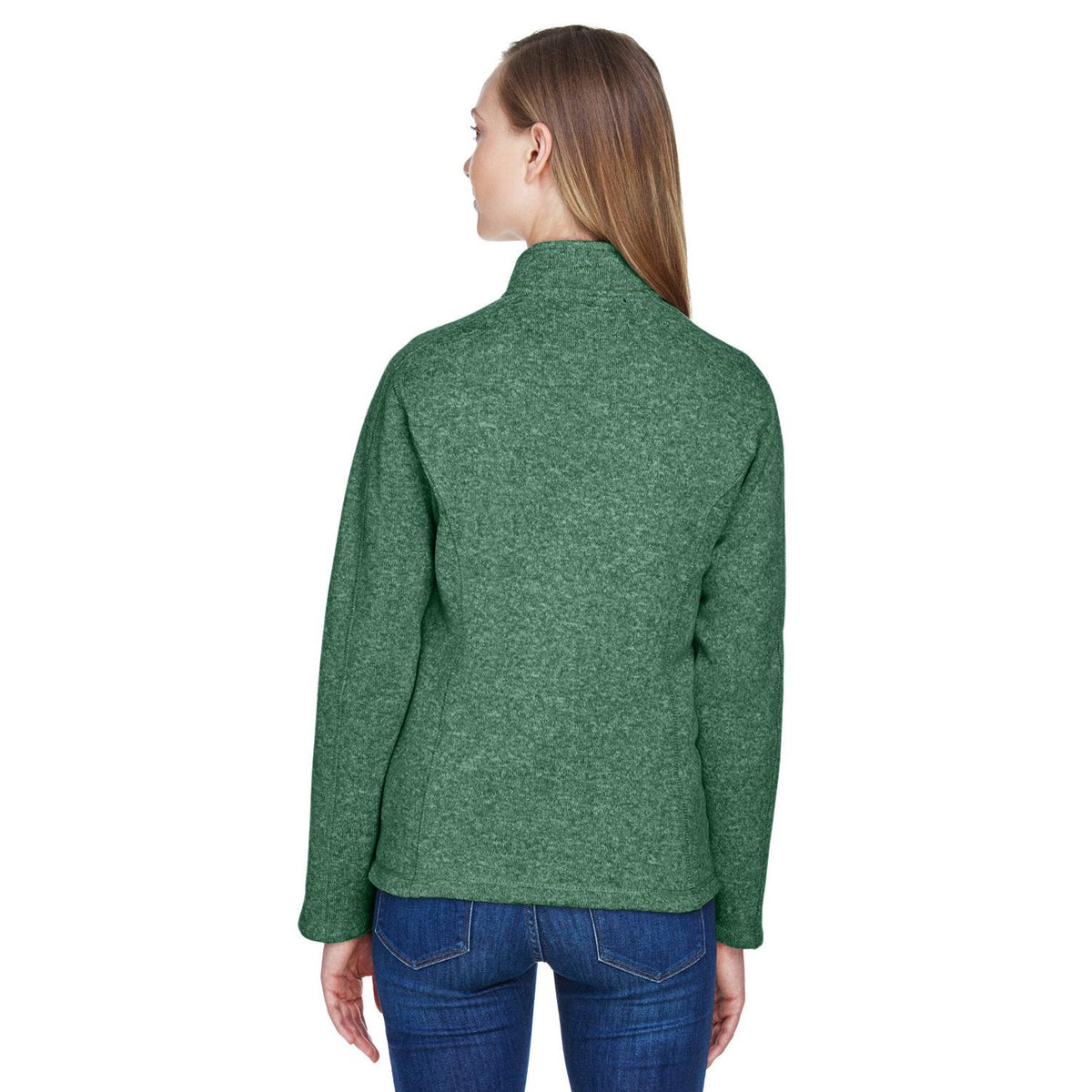 no-logo Devon & Jones Ladies Bristol Full-Zip Sweater Fleece Jacket-Ladies Jackets-Devon&Jones-Thread Logic