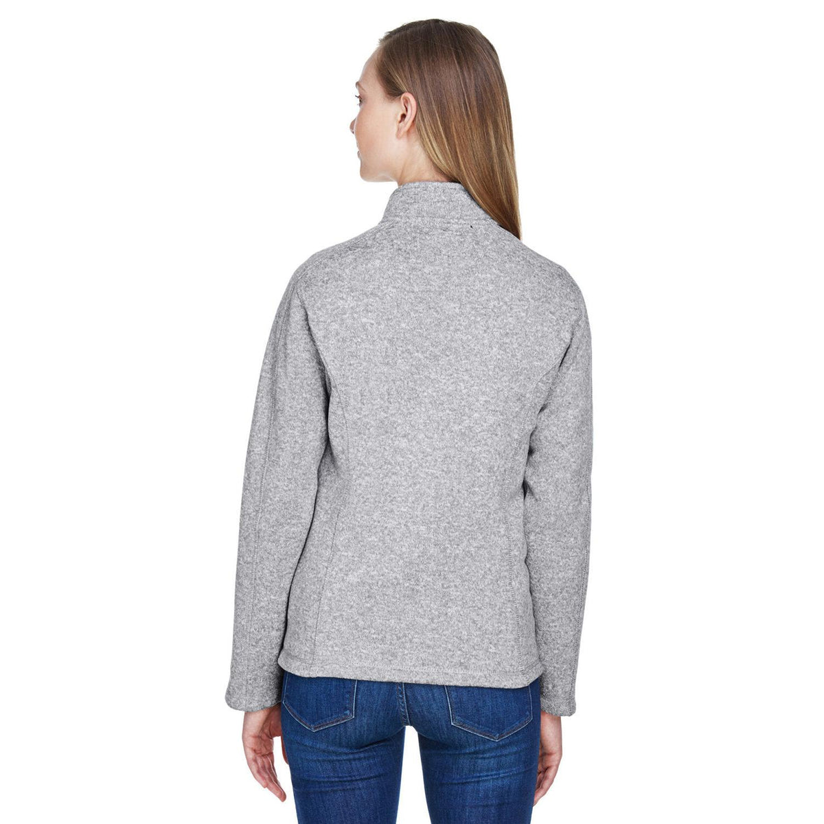 no-logo Devon & Jones Ladies Bristol Full-Zip Sweater Fleece Jacket-Ladies Jackets-Devon&Jones-Thread Logic