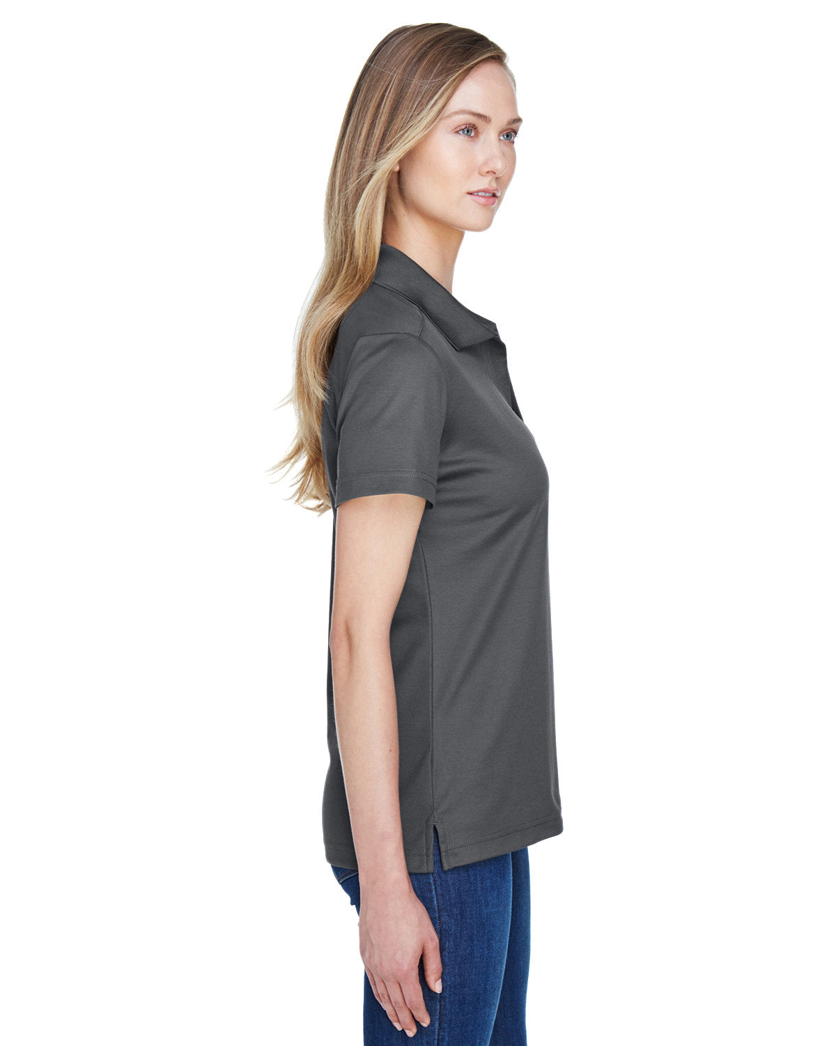 no-logo Devon & Jones Ladies CrownLux Performance Plaited Polo-Ladies Polos-Devon&Jones-Thread Logic