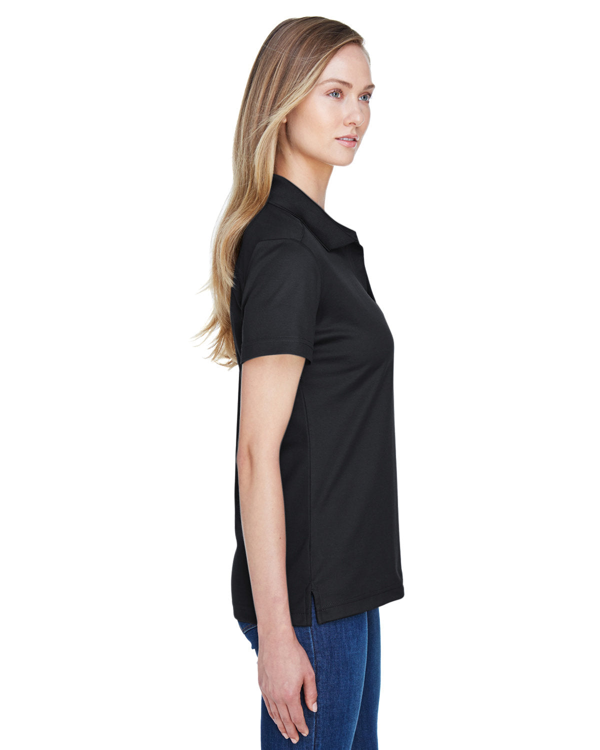 no-logo Devon & Jones Ladies CrownLux Performance Plaited Polo-Ladies Polos-Devon&Jones-Thread Logic