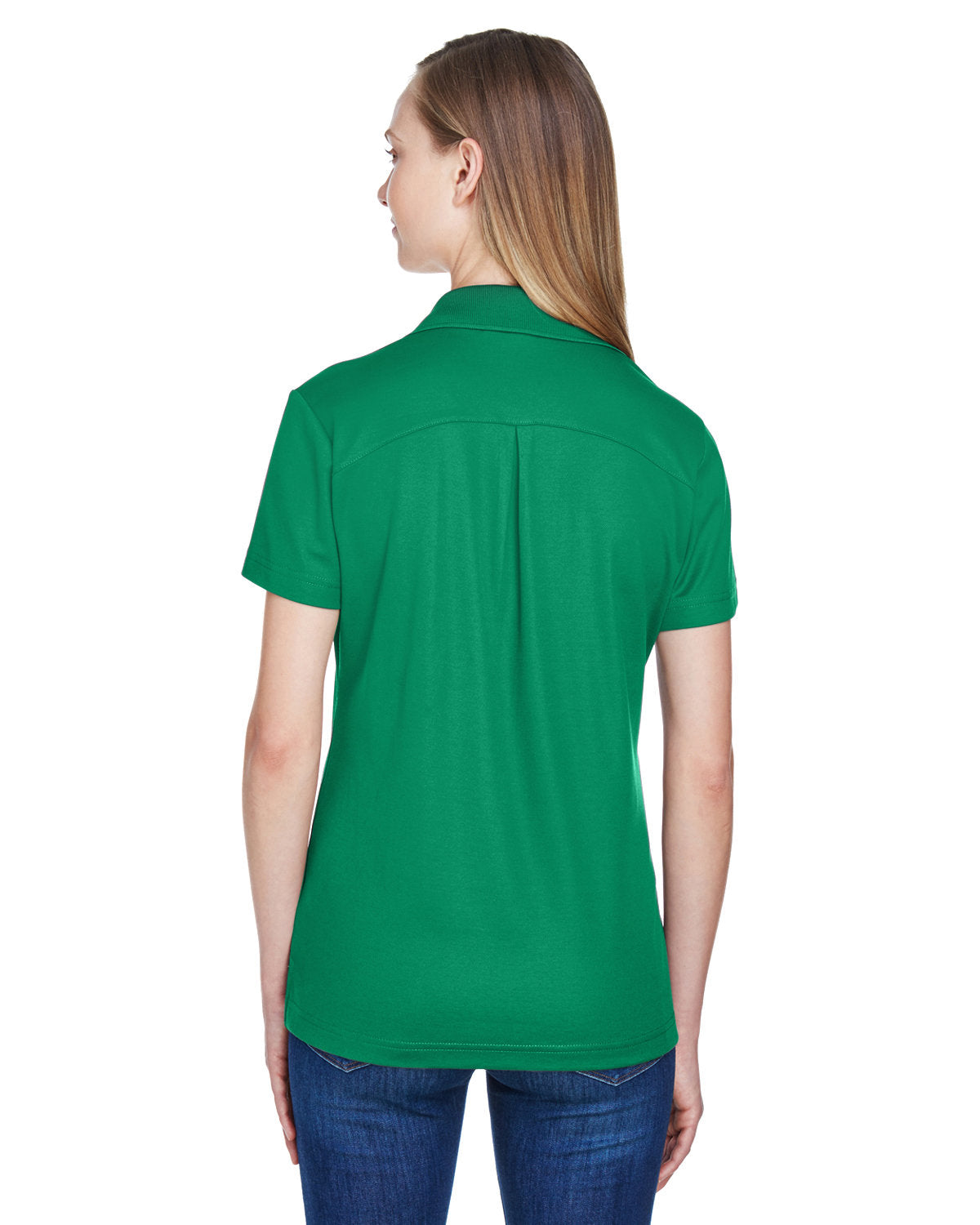 no-logo Devon & Jones Ladies CrownLux Performance Plaited Polo-Ladies Polos-Devon&Jones-Thread Logic
