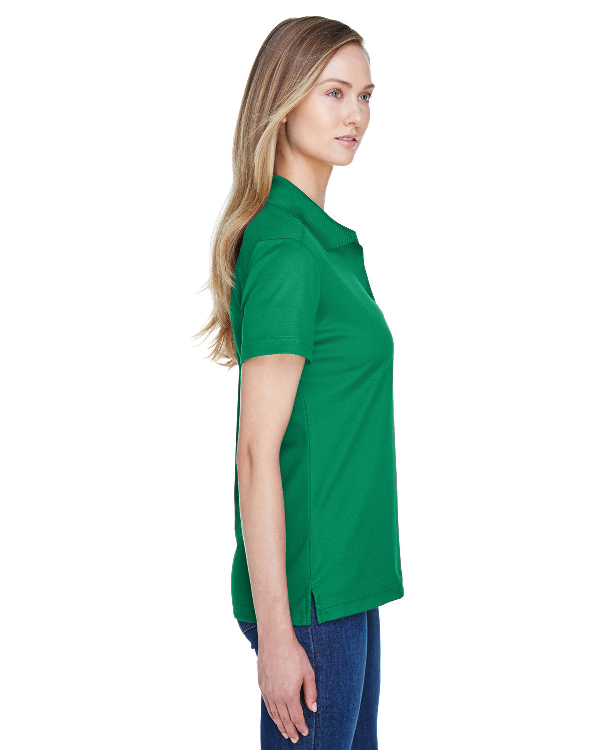 no-logo Devon & Jones Ladies CrownLux Performance Plaited Polo-Ladies Polos-Devon&Jones-Thread Logic