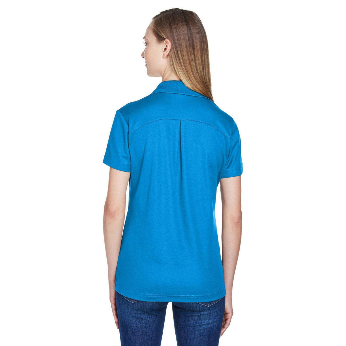 no-logo Devon & Jones Ladies CrownLux Performance Plaited Polo-Ladies Polos-Devon&Jones-Thread Logic