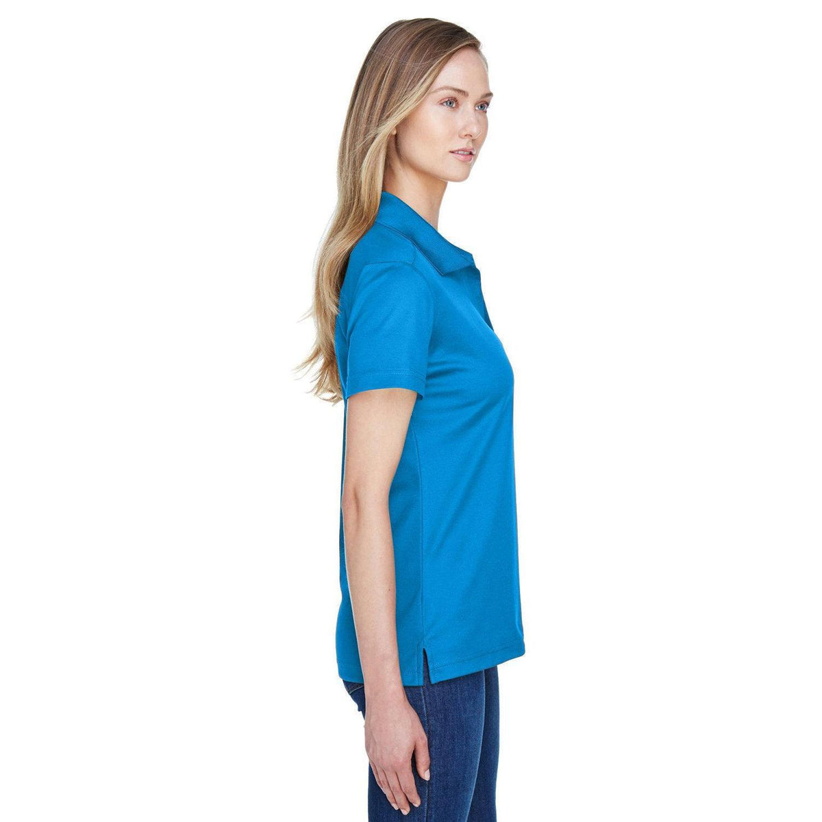 no-logo Devon & Jones Ladies CrownLux Performance Plaited Polo-Ladies Polos-Devon&Jones-Thread Logic