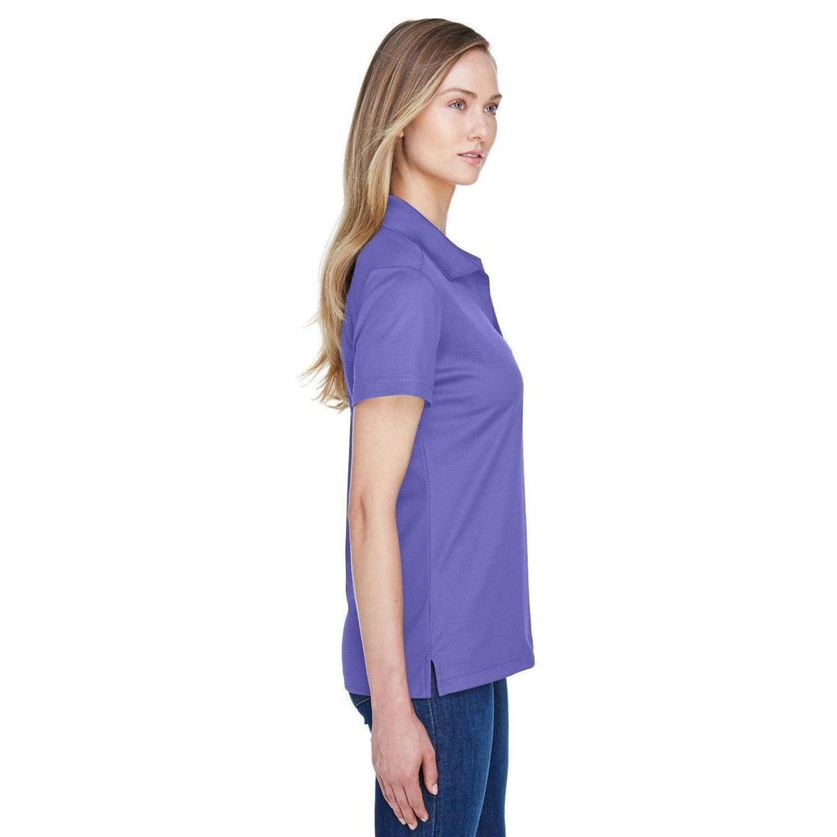 no-logo Devon & Jones Ladies CrownLux Performance Plaited Polo-Ladies Polos-Devon&Jones-Thread Logic