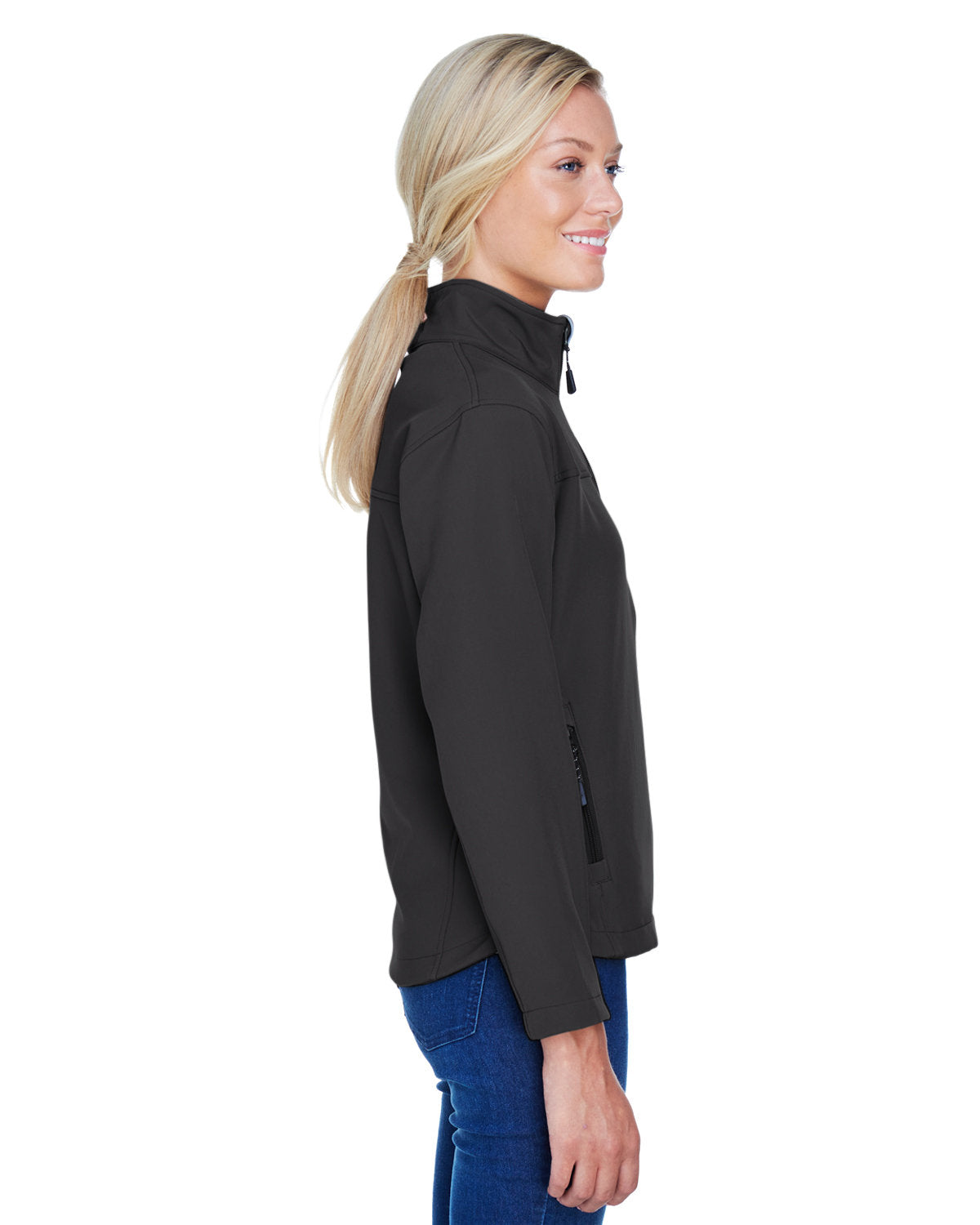no-logo Devon & Jones Ladies Soft Shell Jacket-Ladies Jackets-Devon&Jones-Thread Logic