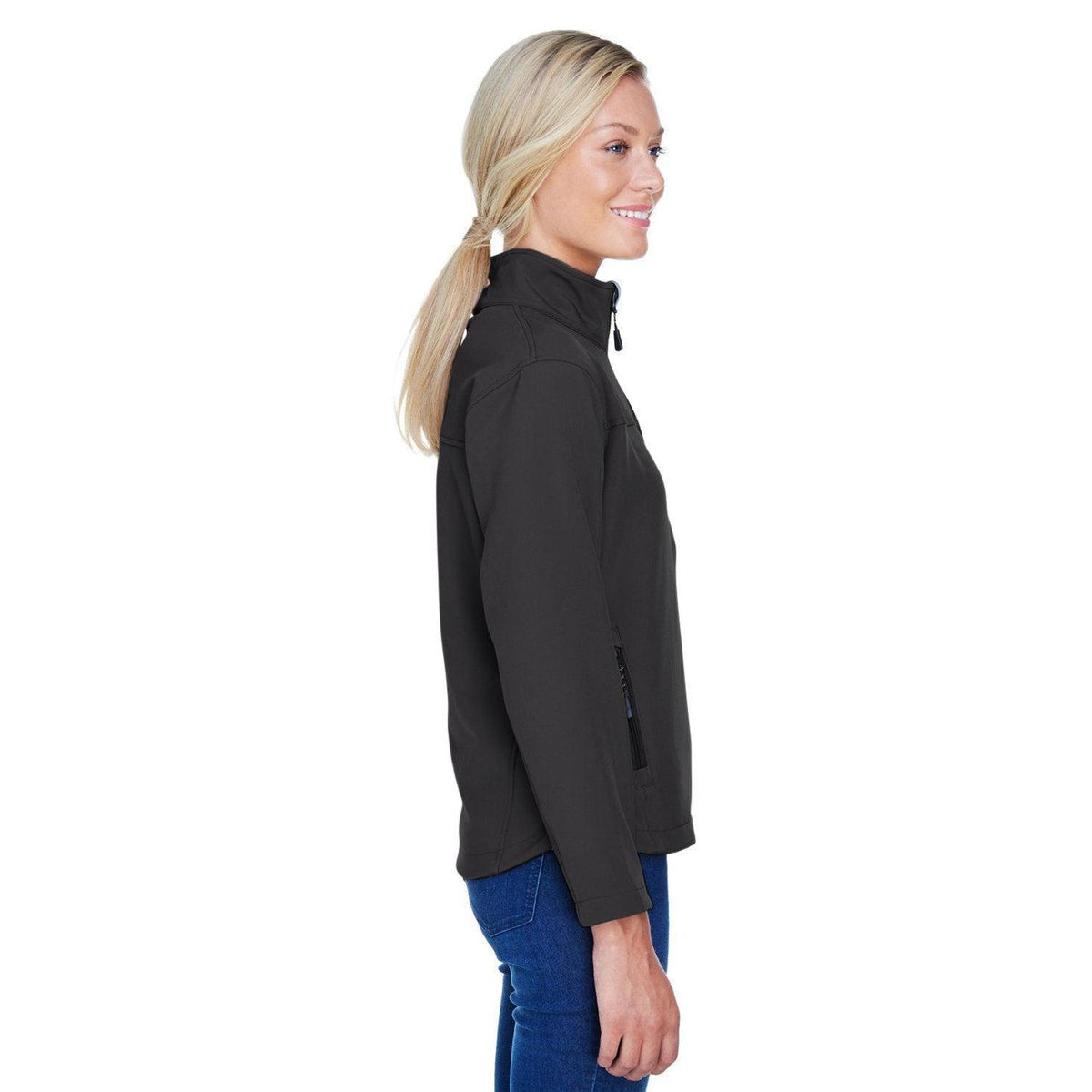 no-logo Devon & Jones Ladies Soft Shell Jacket-Ladies Jackets-Devon&Jones-Thread Logic