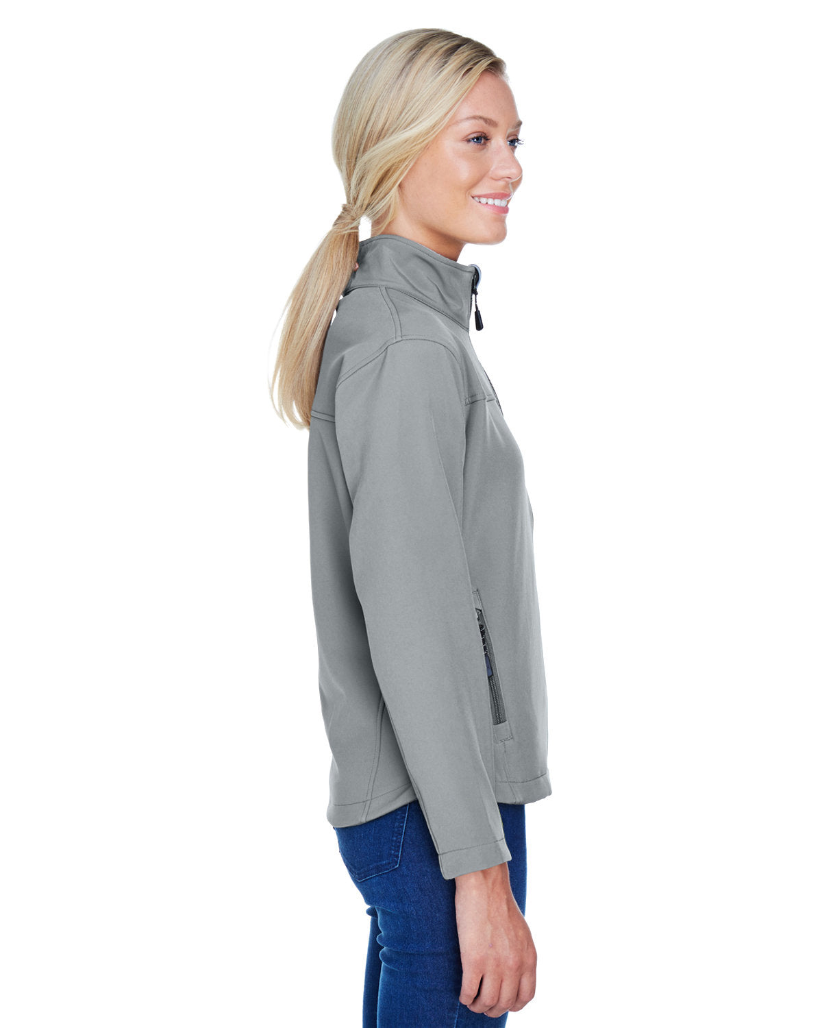 no-logo Devon & Jones Ladies Soft Shell Jacket-Ladies Jackets-Devon&Jones-Thread Logic