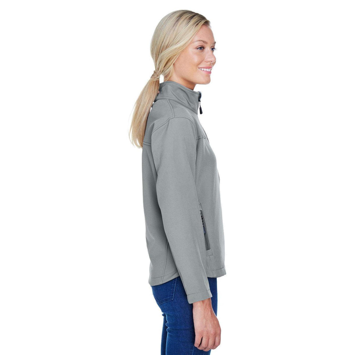 no-logo Devon & Jones Ladies Soft Shell Jacket-Ladies Jackets-Devon&Jones-Thread Logic