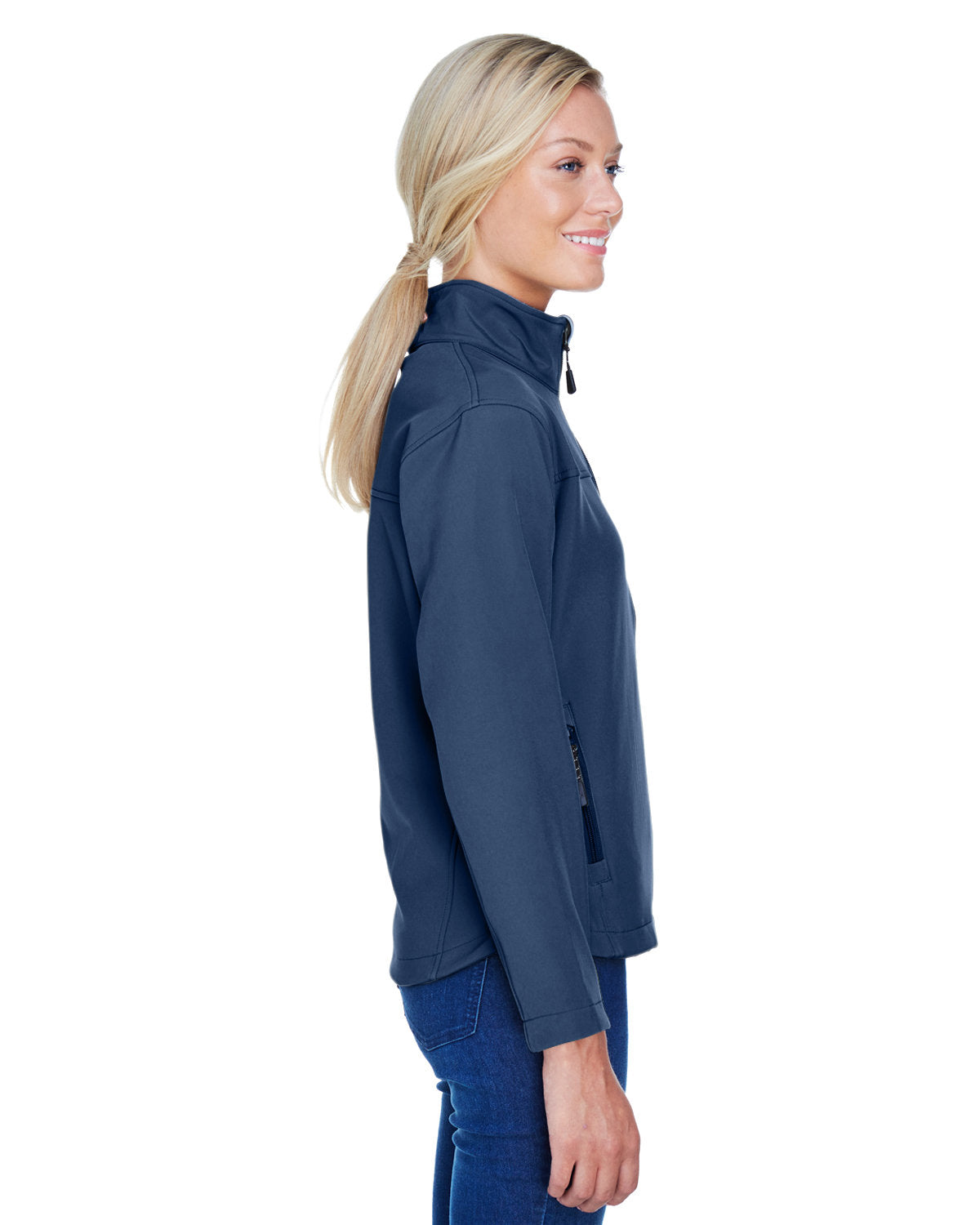 no-logo Devon & Jones Ladies Soft Shell Jacket-Ladies Jackets-Devon&Jones-Thread Logic