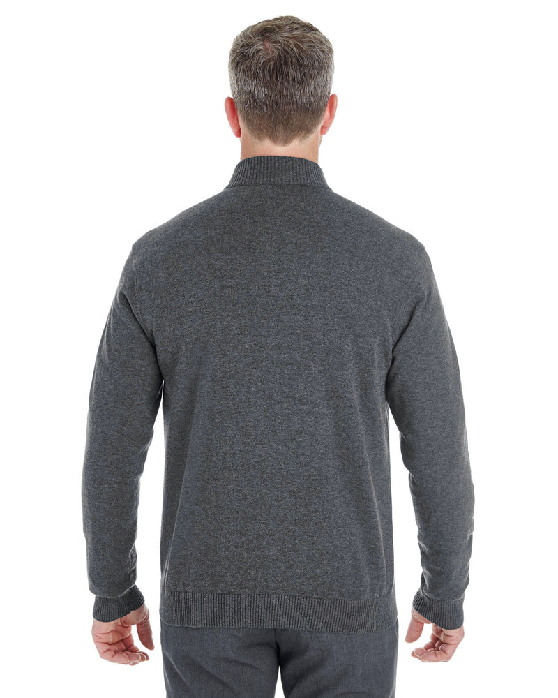 no-logo Devon & Jones Manchester Fully-Fashioned Half-Zip Sweater-Men's Layering-Devon&Jones-Thread Logic
