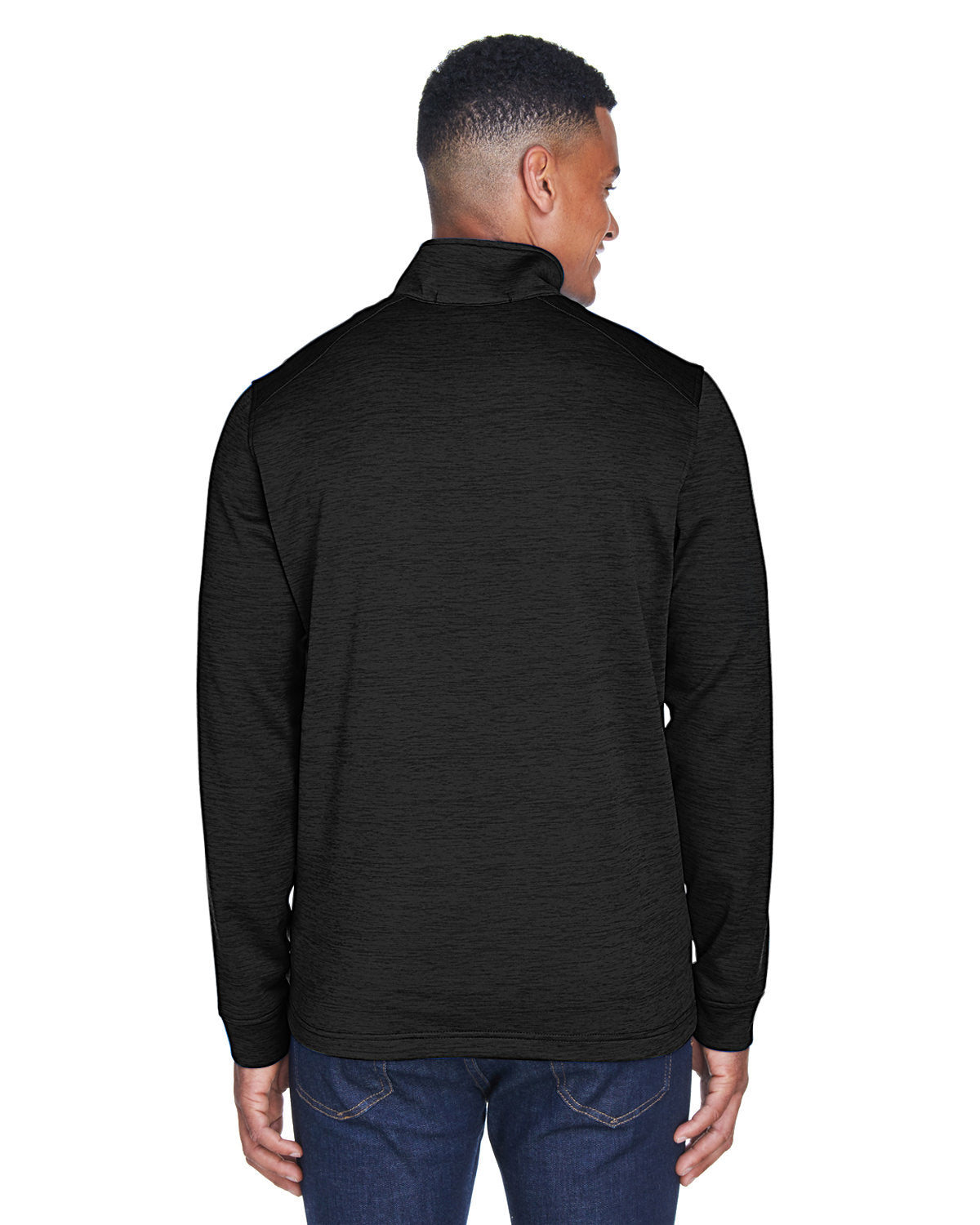 Devon&Jones DG798 Quarter-Zip Pullover with Custom Embroidery