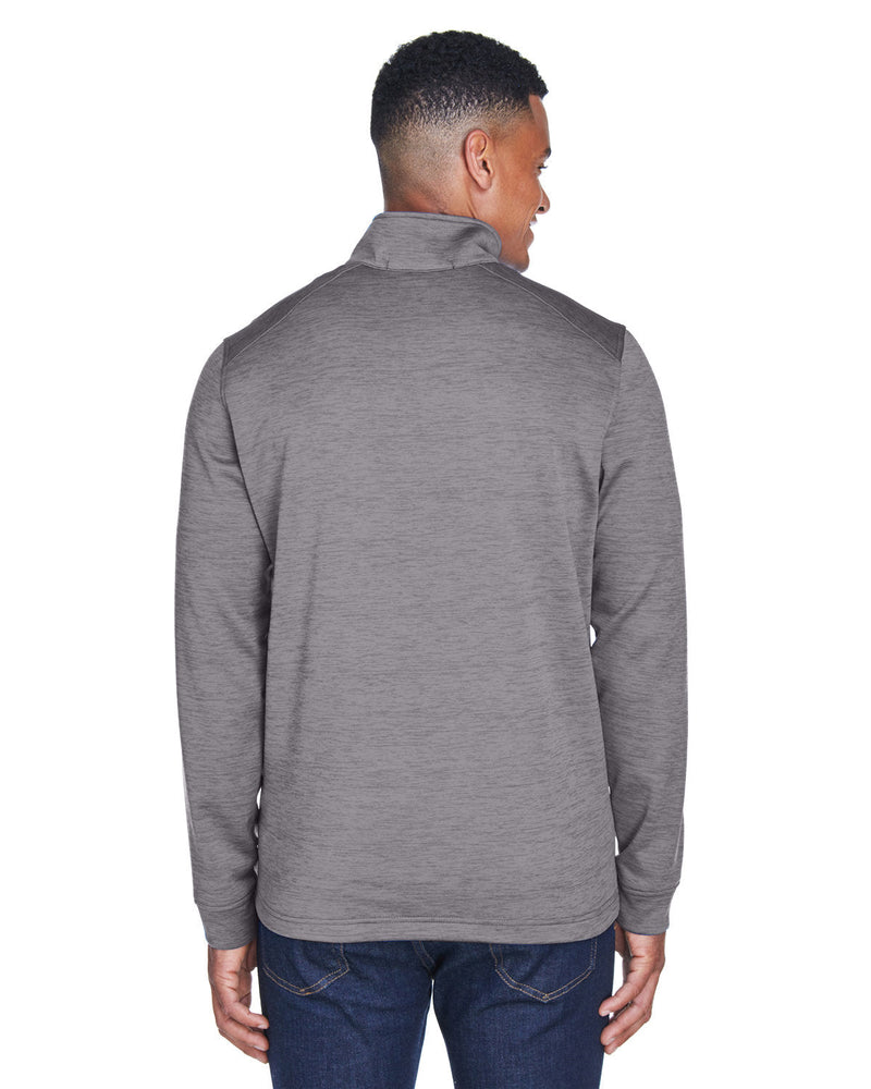 no-logo Devon & Jones Newbury Mélange Fleece Quarter-Zip-Men's Layering-Devon&Jones-Thread Logic