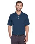  Devon & Jones Pima-Tech Jet Pique Polo-Men's Polos-Devon&Jones-Navy-S-Thread Logic