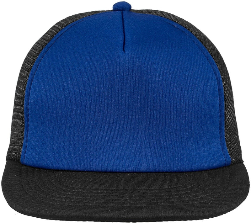 District Flat Bill Snapback Trucker Cap-Regular-District-Royal-OSFA-Thread Logic 