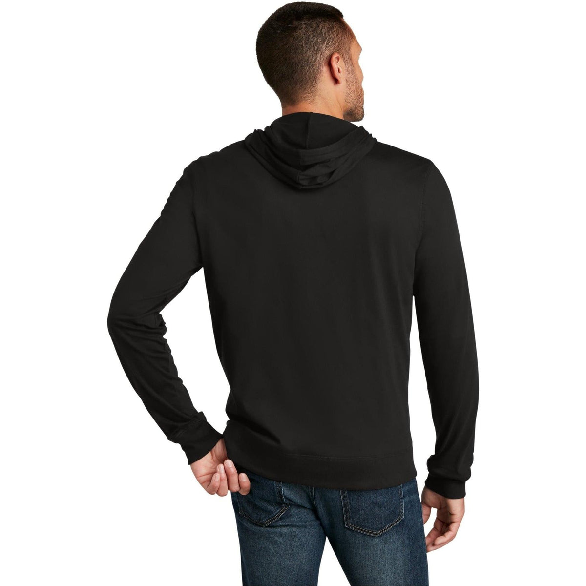 no-logo District Jersey Full-Zip Hoodie-Regular-District-Thread Logic