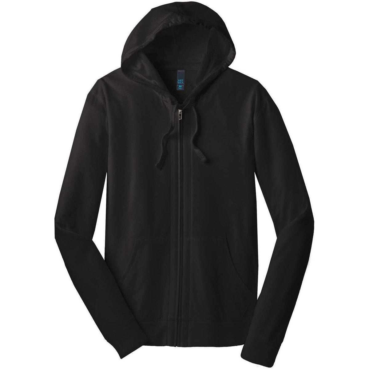 no-logo District Jersey Full-Zip Hoodie