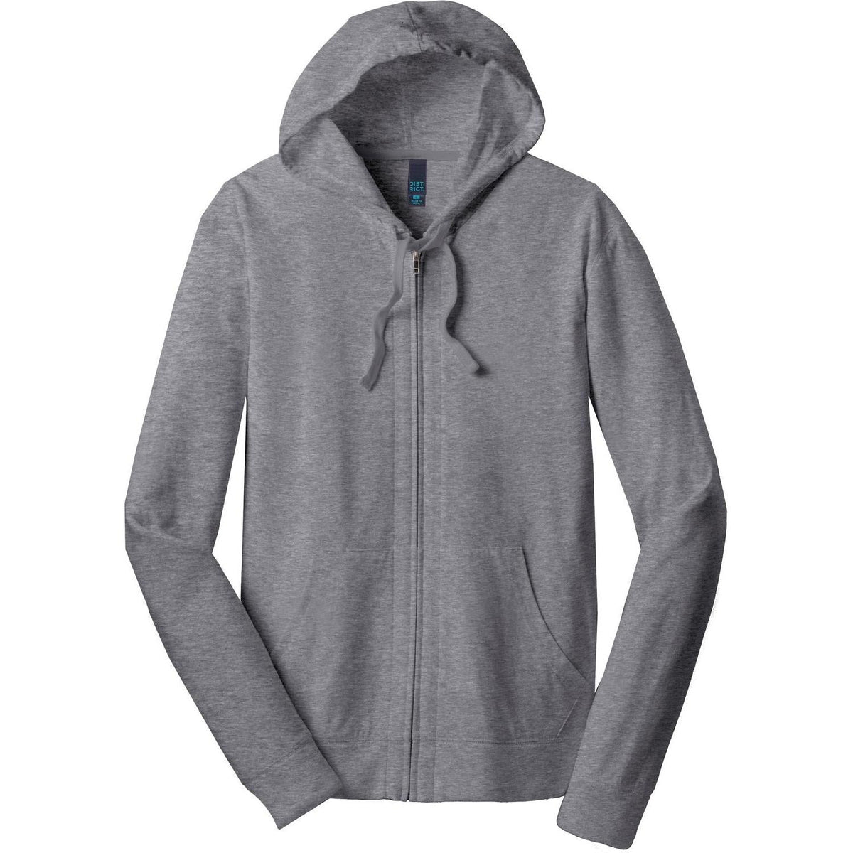 no-logo District Jersey Full-Zip Hoodie