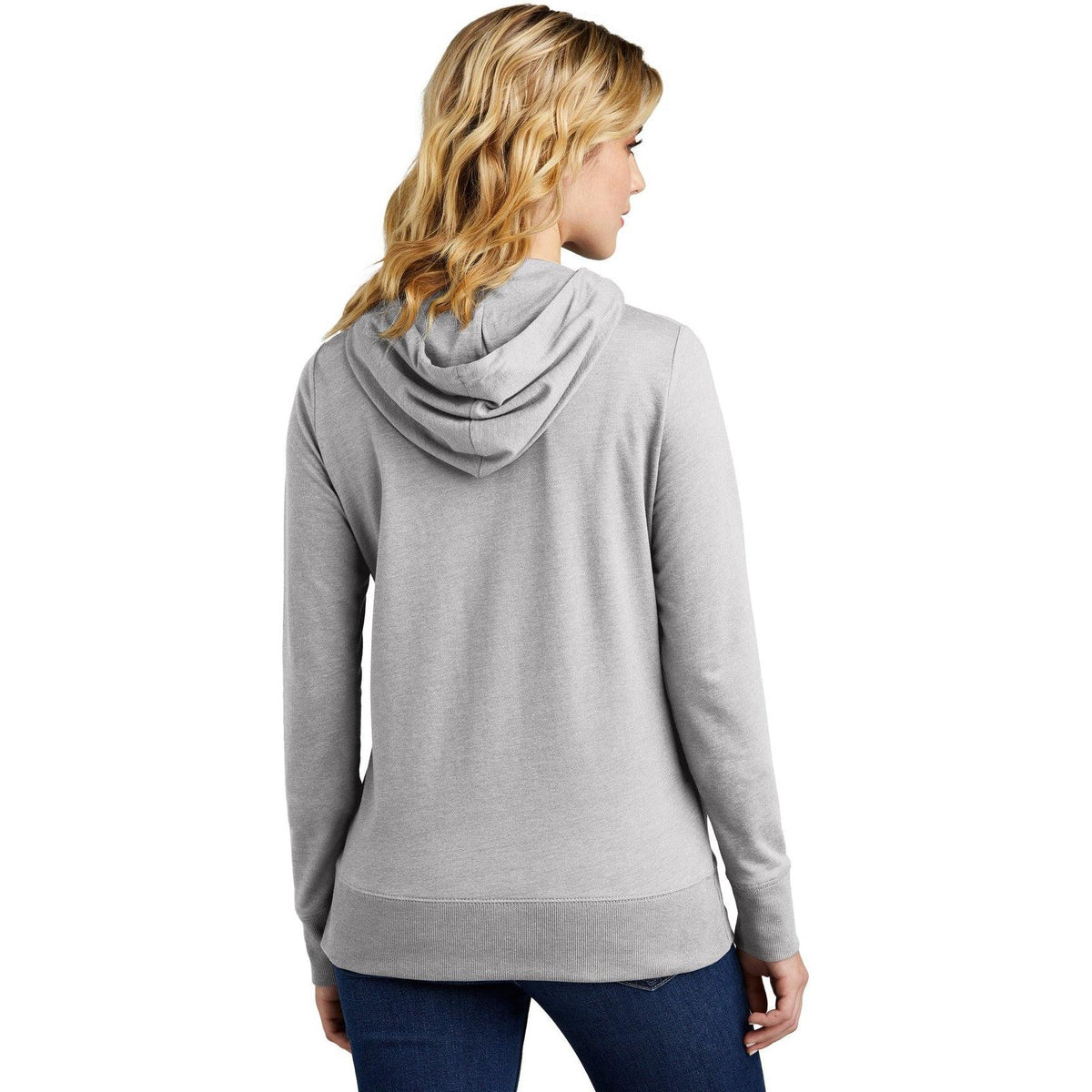 no-logo District Ladies Featherweight French Terry Full-Zip Hoodie-New-District-Thread Logic