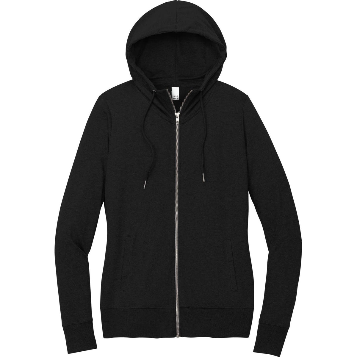 no-logo District Ladies Featherweight French Terry Full-Zip Hoodie
