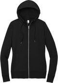 District Ladies Featherweight French Terry Full-Zip Hoodie