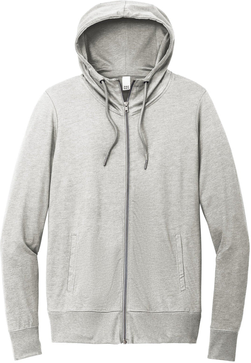 District Ladies Featherweight French Terry Full-Zip Hoodie