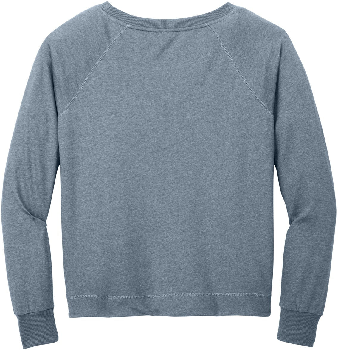 no-logo District Ladies Featherweight French Terry Long Sleeve Crewneck-Coming soon-District-Thread Logic