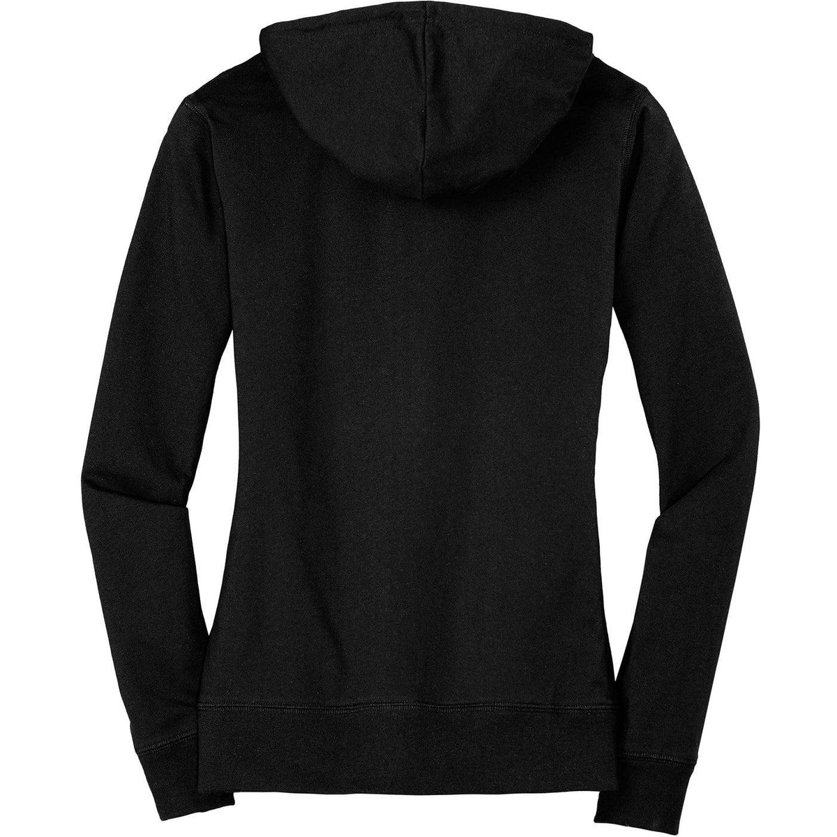 no-logo District Ladies Fitted Jersey Full-Zip Hoodie-Regular-District-Thread Logic