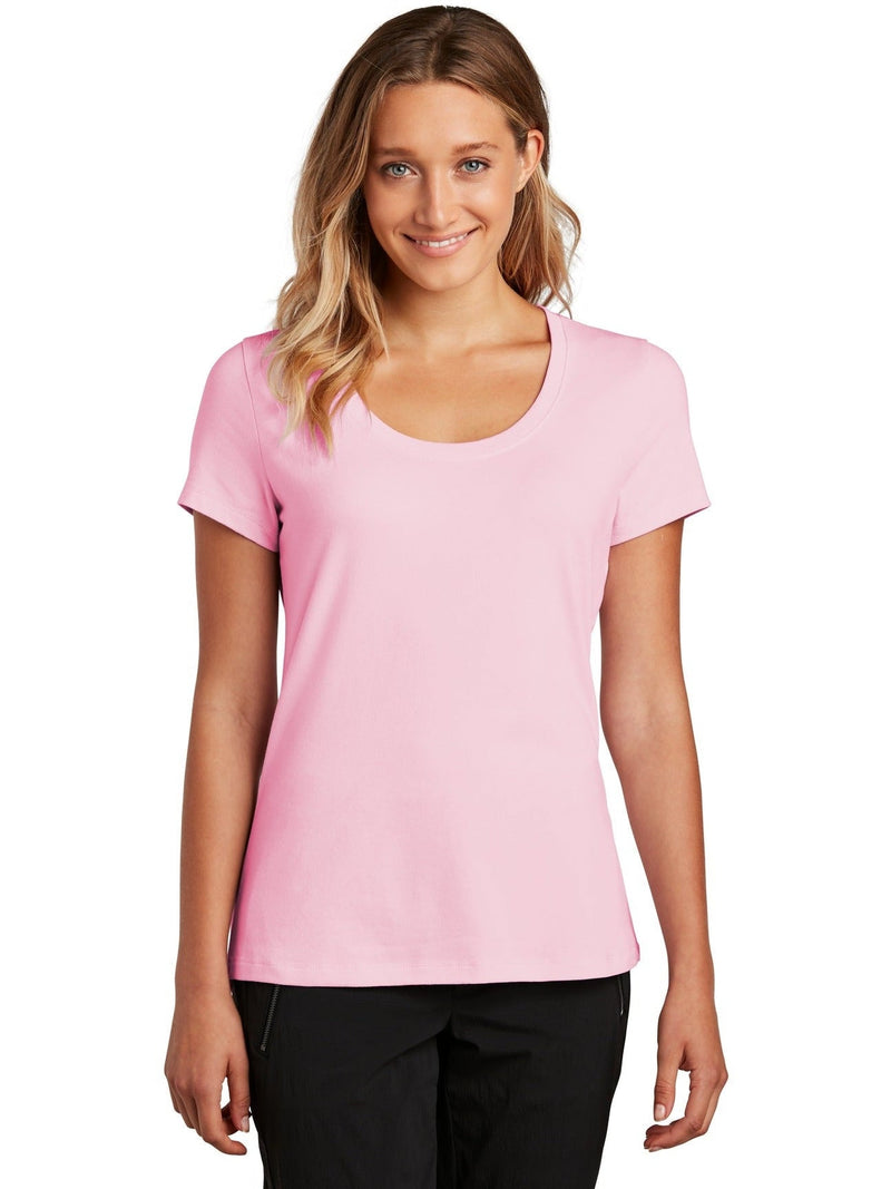 no-logo District Ladies Flex Scoop Neck Tee-Regular-District-Thread Logic