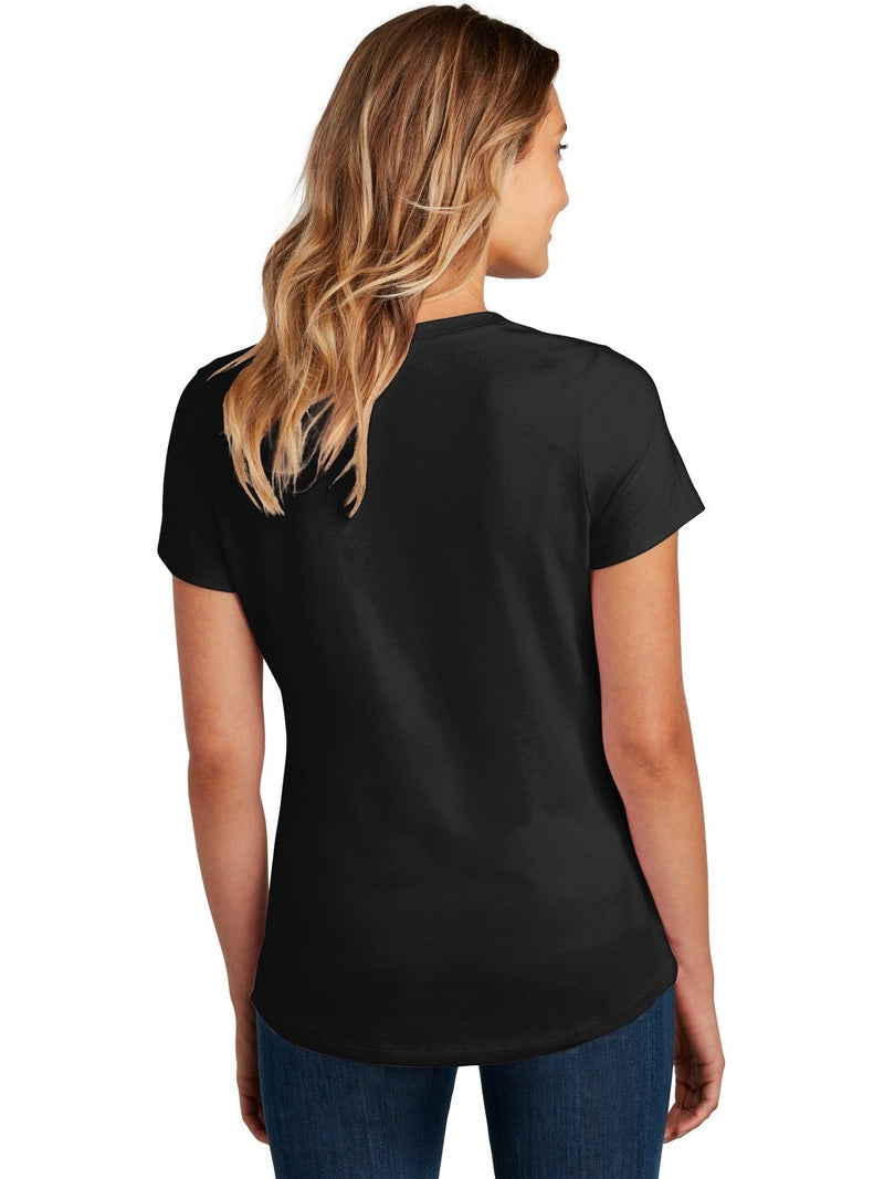 no-logo District Ladies Flex Scoop Neck Tee-Regular-District-Thread Logic