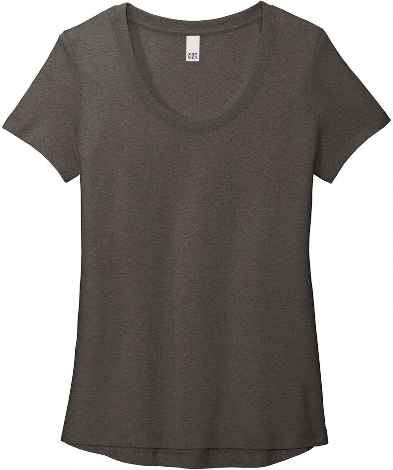 District Ladies Flex Scoop Neck Tee