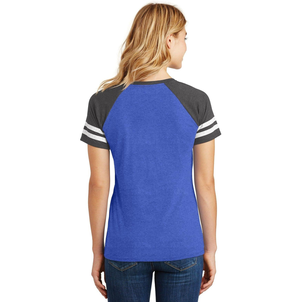 no-logo District Women's Game V-Neck Tee-Polos-District-Thread Logic