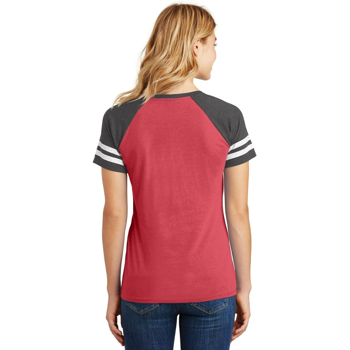 no-logo District Women's Game V-Neck Tee-Polos-District-Thread Logic