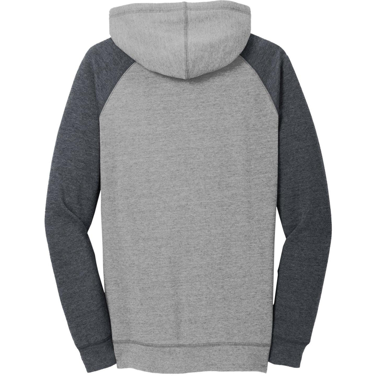 no-logo District Women's Lightweight Fleece Raglan Hoodie-Hoodies-District-Thread Logic
