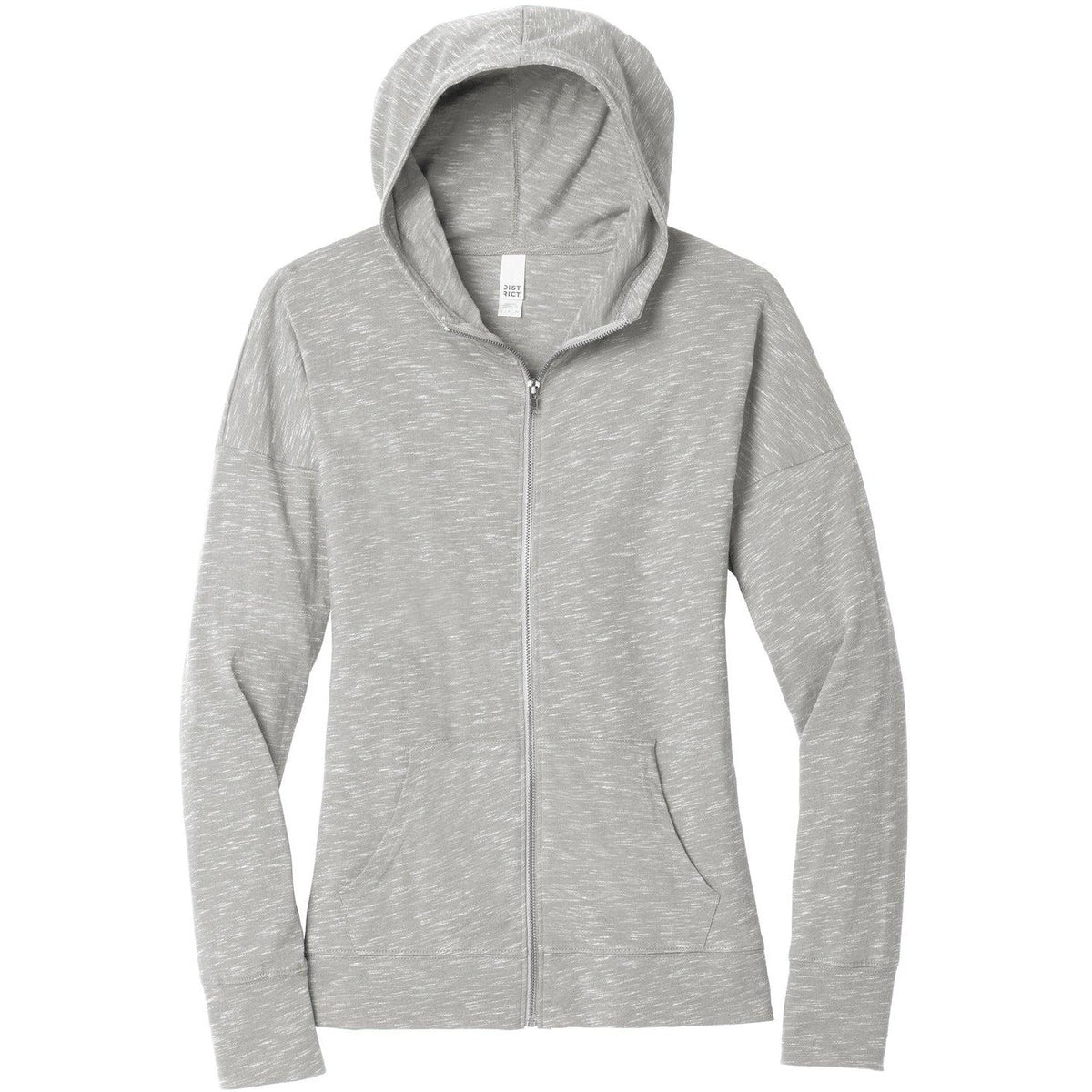 no-logo District Ladies Medal Full-Zip Hoodie