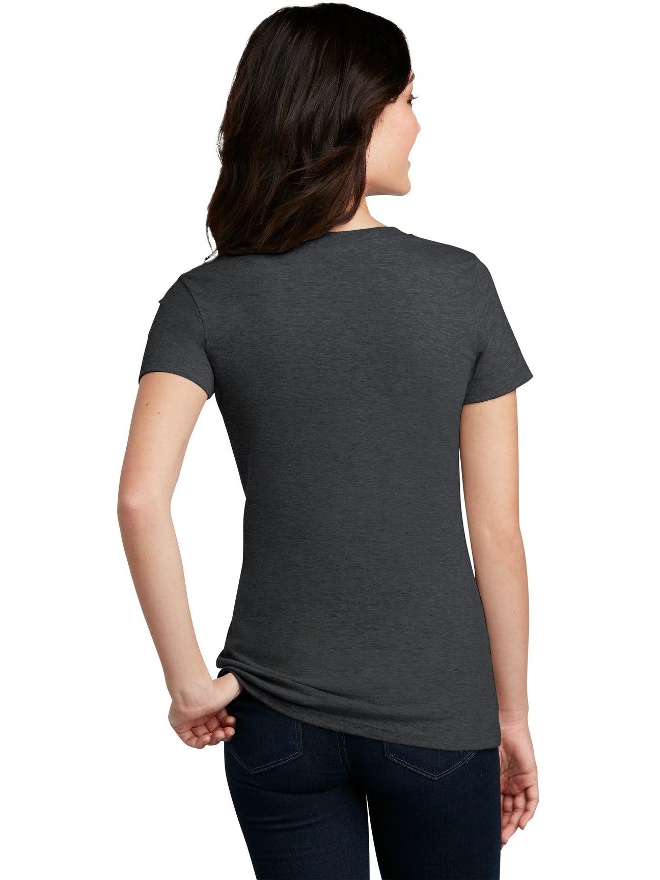 no-logo District Ladies Perfect Blend Tee-Regular-District-Thread Logic