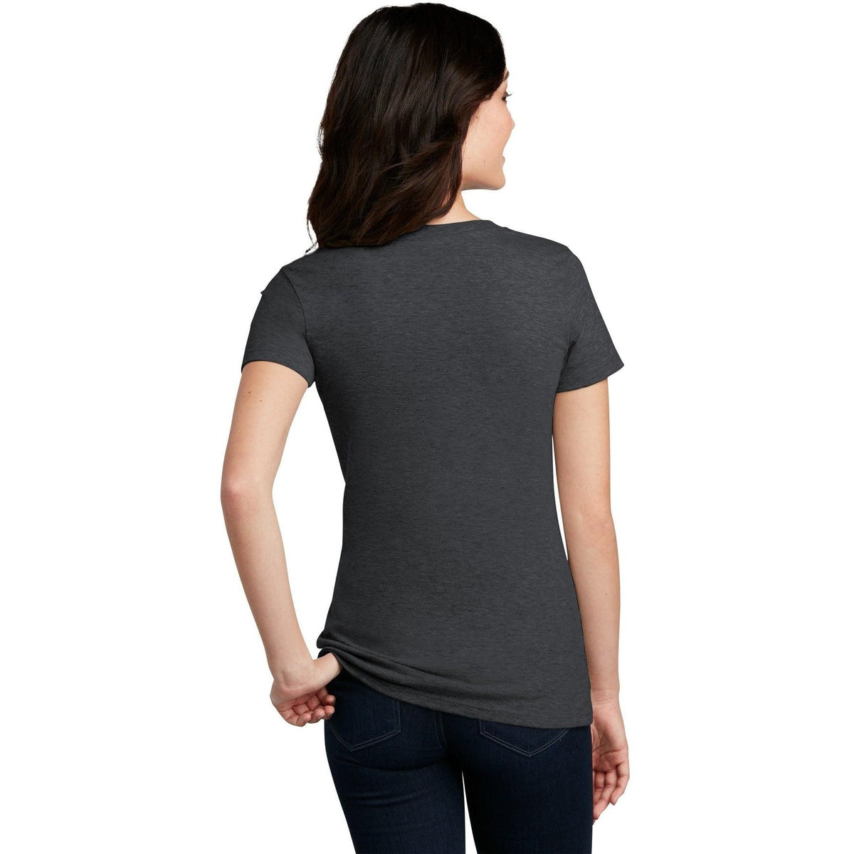 no-logo District Ladies Perfect Blend Tee-Regular-District-Thread Logic