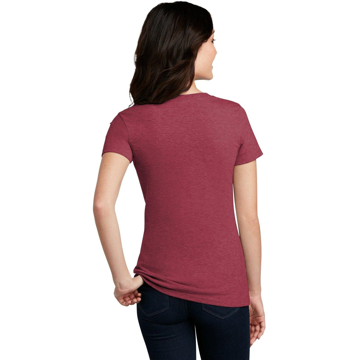 no-logo District Ladies Perfect Blend Tee-Regular-District-Thread Logic