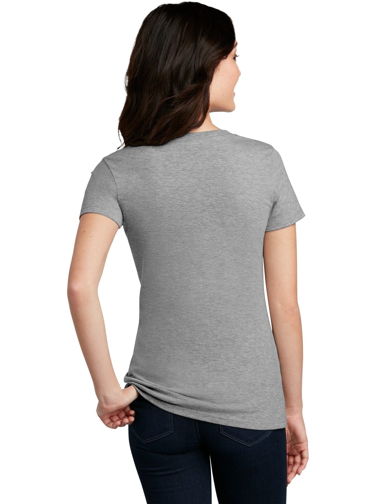no-logo District Ladies Perfect Blend Tee-Regular-District-Thread Logic