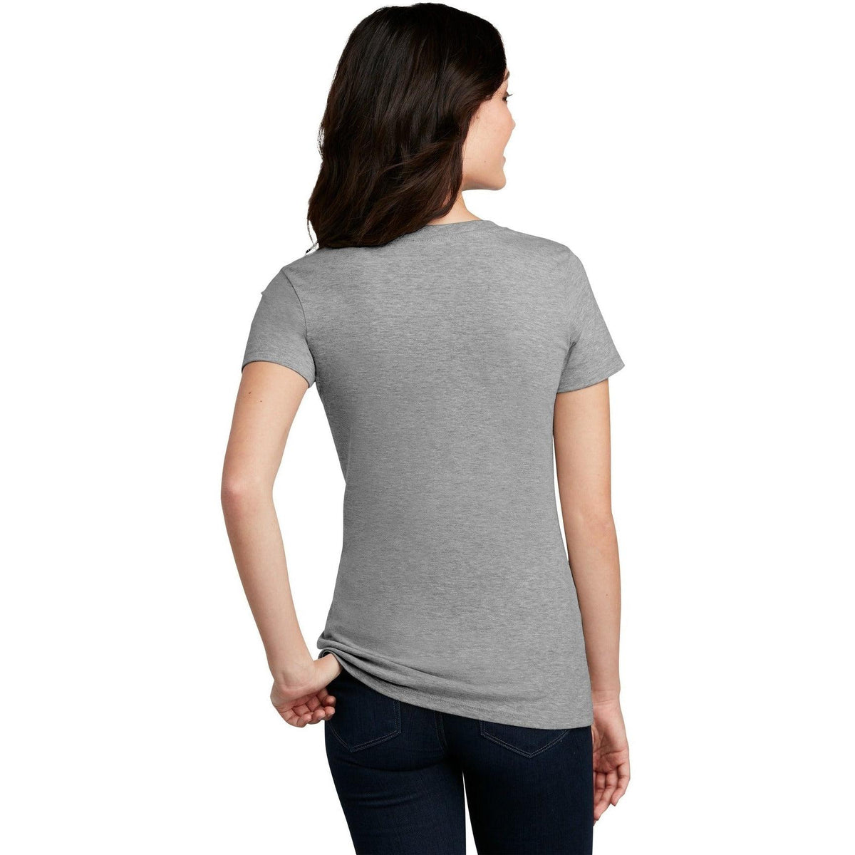no-logo District Ladies Perfect Blend Tee-Regular-District-Thread Logic