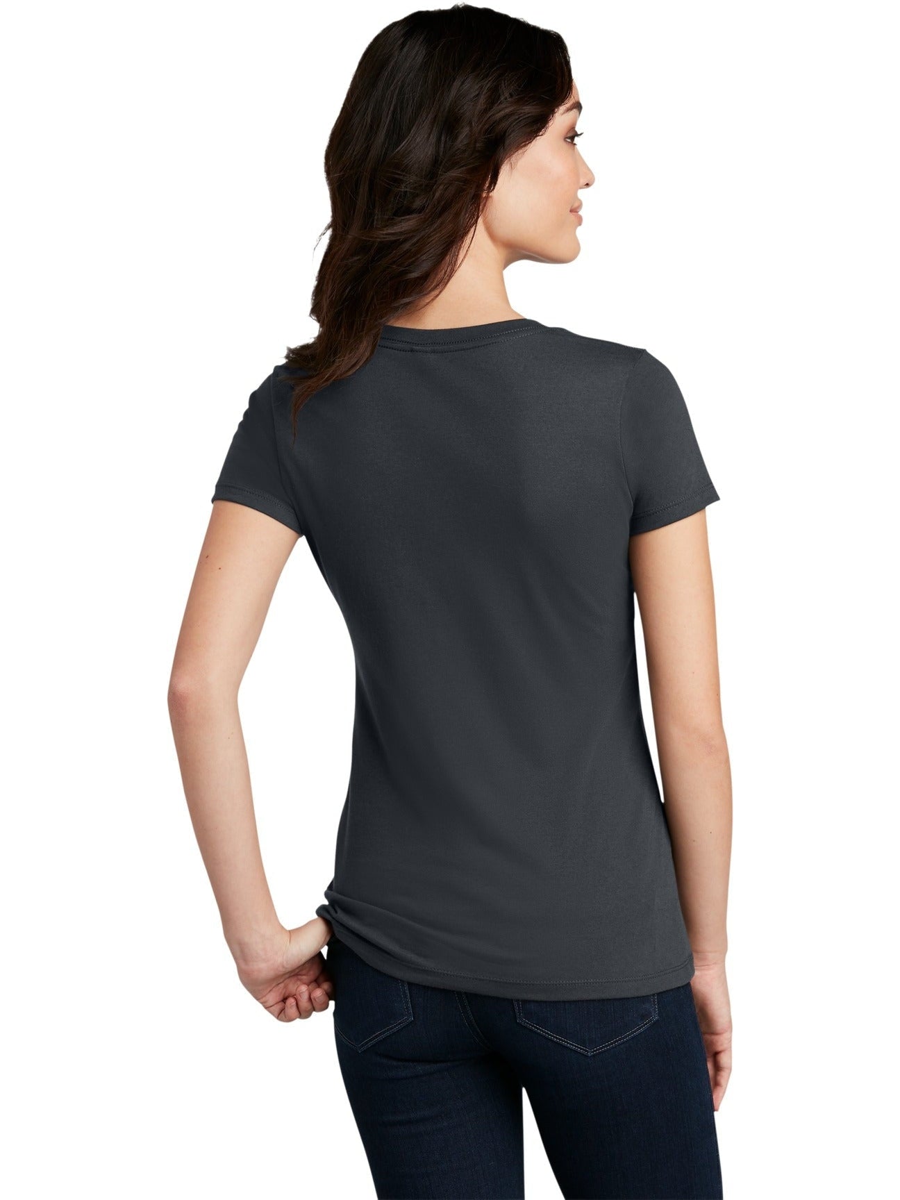 no-logo District Ladies Perfect Blend Tee-Regular-District-Thread Logic