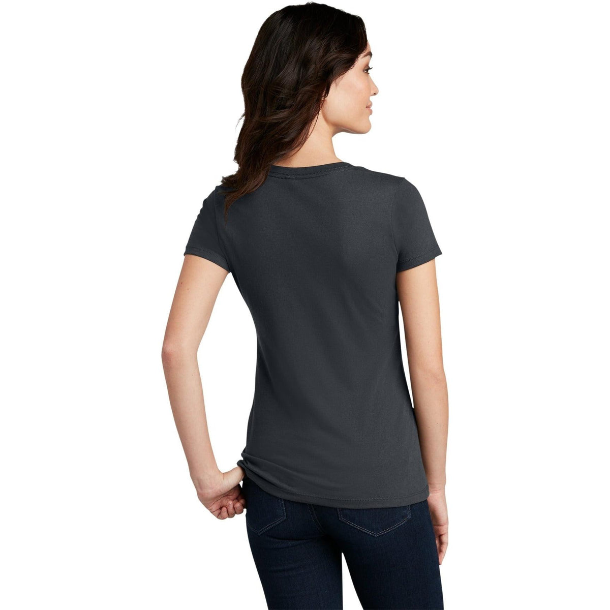 no-logo District Ladies Perfect Blend Tee-Regular-District-Thread Logic