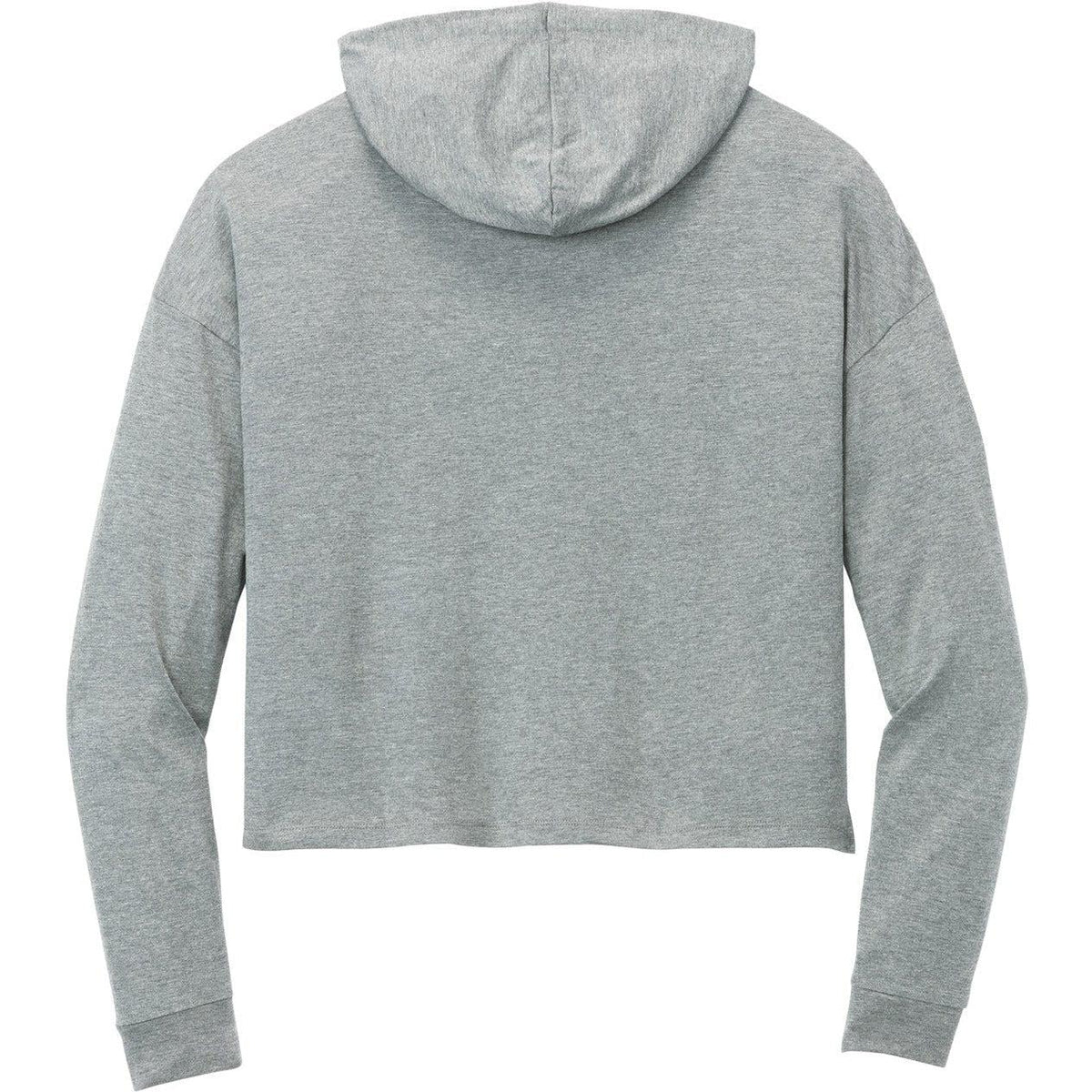 no-logo District Ladies Perfect Tri Midi Long Sleeve Hoodie-New-District-Thread Logic