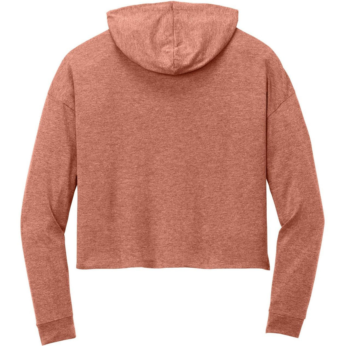 no-logo District Ladies Perfect Tri Midi Long Sleeve Hoodie-New-District-Thread Logic