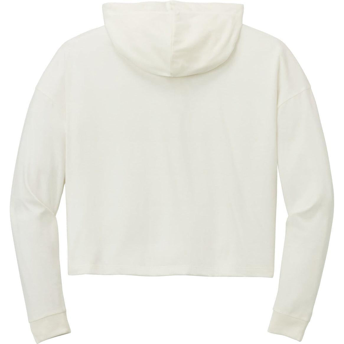 no-logo District Ladies Perfect Tri Midi Long Sleeve Hoodie-New-District-Thread Logic
